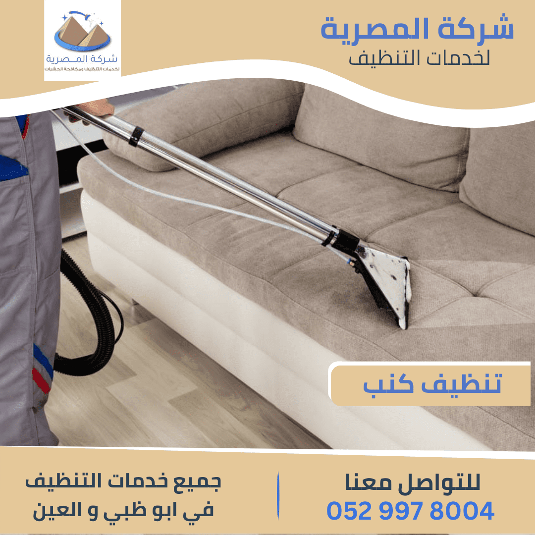 أنواع الكنب وطريقة تنظيفه