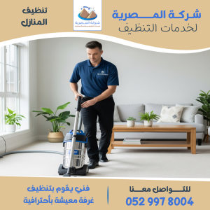 "شركة تنظيف سجاد تستخدم تقنية البخار في بوطينة"